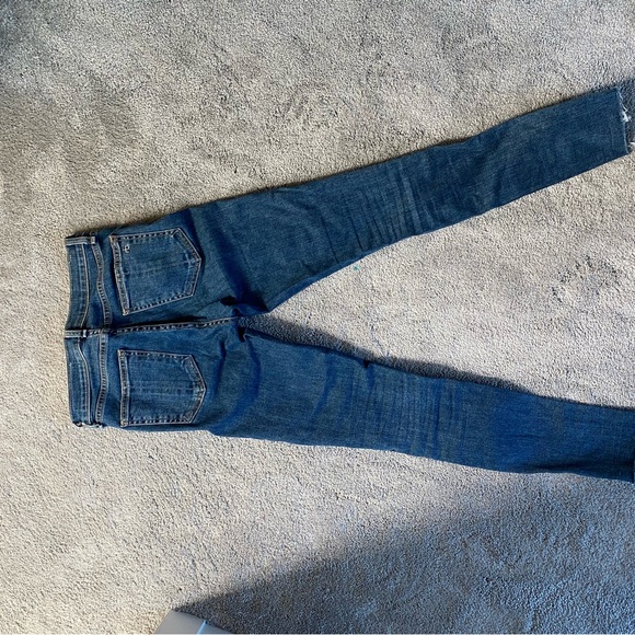 Rag and Bone high rise ankle skinny - Picture 5 of 7